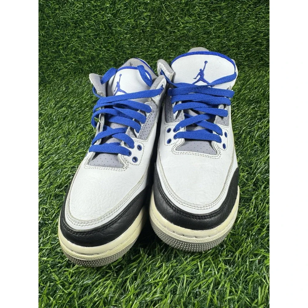 Size 7Y - Air Jordan 3 Racer Blue